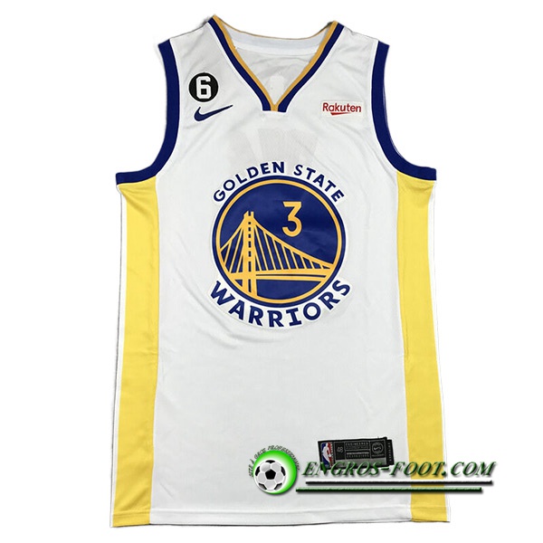 Maillot Golden State Warriors (POOLE #3) 2022/23 Blanc