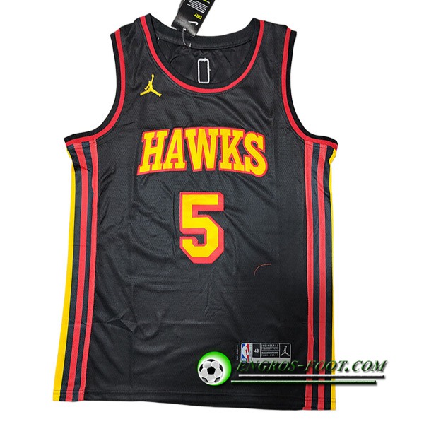 Maillot Atlanta Hawks (MURRAY #5) 2022/23 Noir