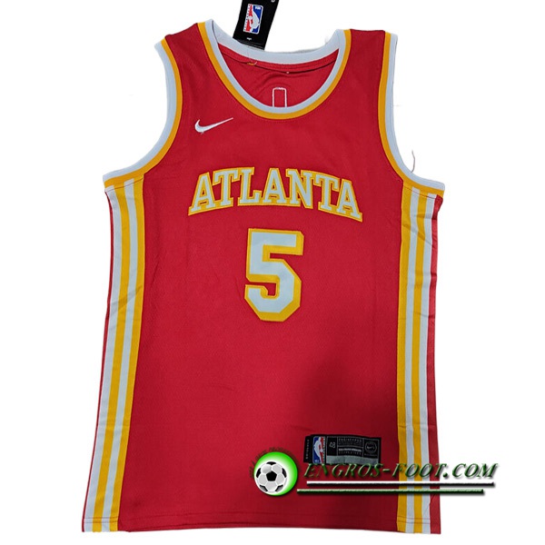 Maillot Atlanta Hawks (MURRAY #5) 2022/23 Rouge