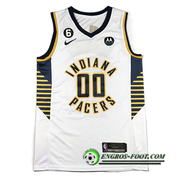 Maillot Indiana Pacers (MATHURIN #00) 2022/23 Blanc