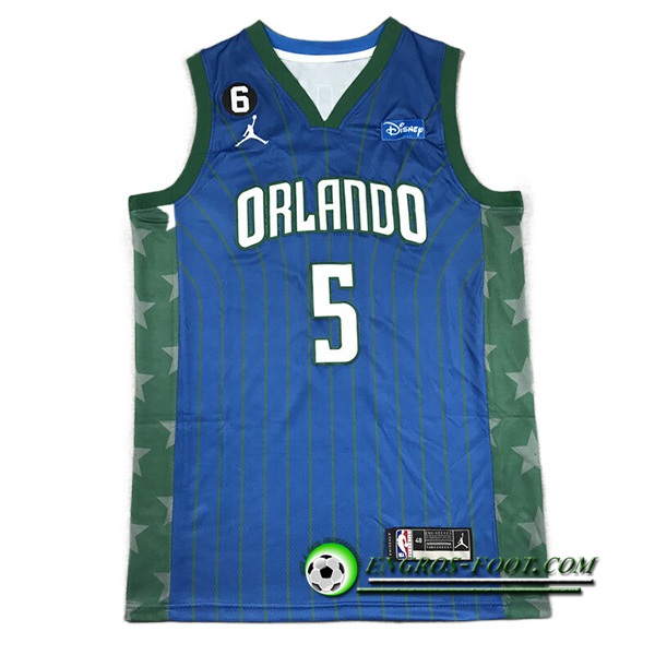 Maillot Orlando Magic (BANCCHERO #5) 2022/23 Bleu