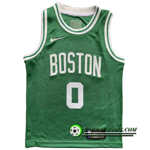 Maillot Boston Celtics (TATUM #0) 2022/23 Vert