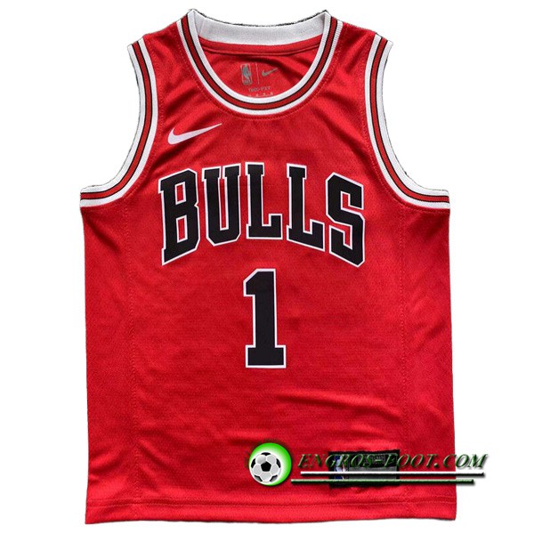 Maillot Chicago Bulls (ROSE #1) 2022/23 Rouge