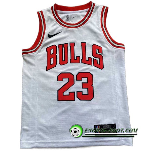 Maillot Chicago Bulls (JORDAN #23) 2022/23 Blanc