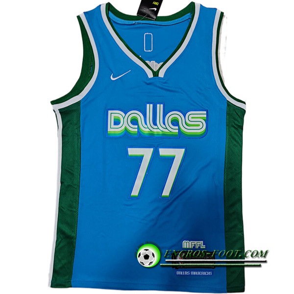 Maillot Dallas Mavericks (DONČIĆ #77) 2022/23 Bleu