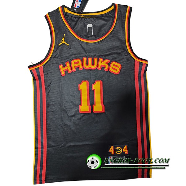 Maillot Atlanta Hawks (YOUNG #11) 2022/23 Noir