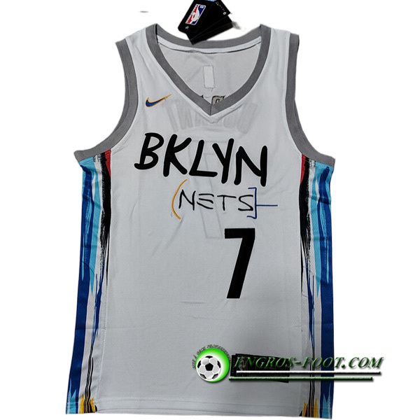 Maillot Brooklyn Nets (DURANT #7) 2022/23 Rouge