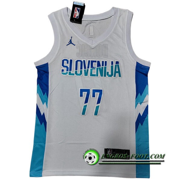 Maillot Dallas Mavericks (DONČIĆ #77) 2022/23 Rouge