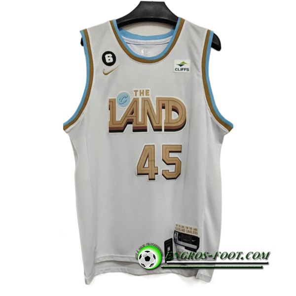 Maillot Cleveland Cavaliers (MITCHELL #45) 2022/23 Blanc