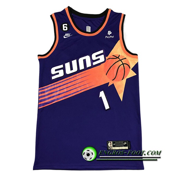 Maillot Phoenix Suns (BOOKER #1) 2022/23 Pourpre