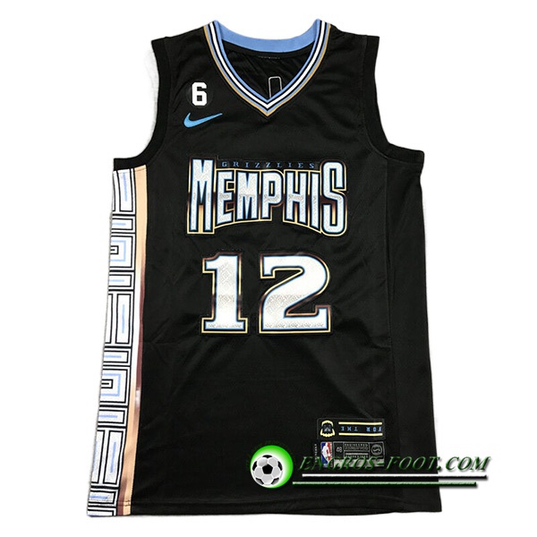 Maillot Memphis Grizzlies (BRYANT #12) 2022/23 Noir