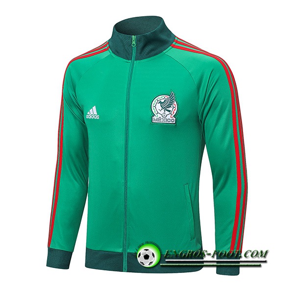 Veste Foot Mexique Vert 2022/2023