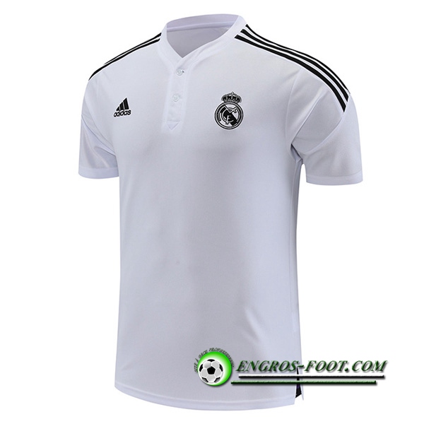 Polo Foot Real Madrid Blanc 2022/2023 -02