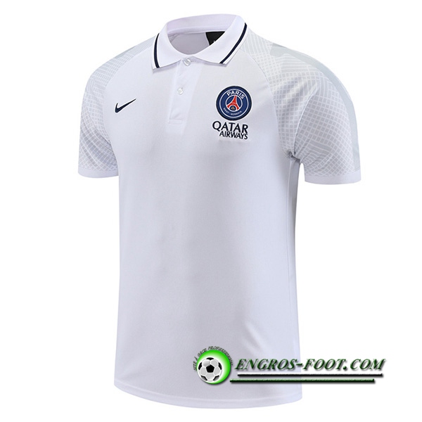 Polo Foot PSG Blanc 2022/2023 -02