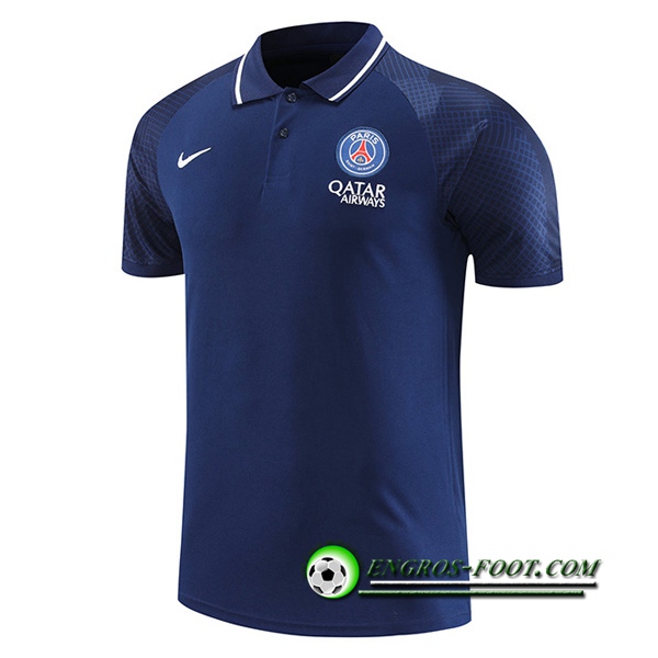 Polo Foot PSG Bleu Marine 2022/2023