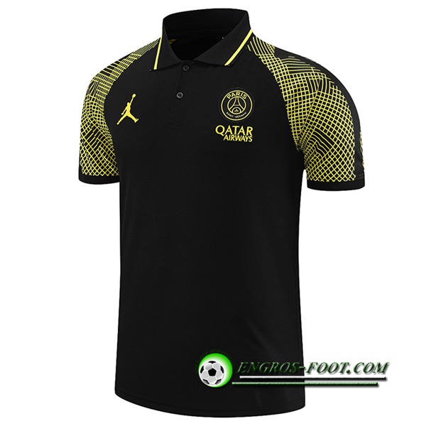 Polo Foot PSG Noir 2022/2023