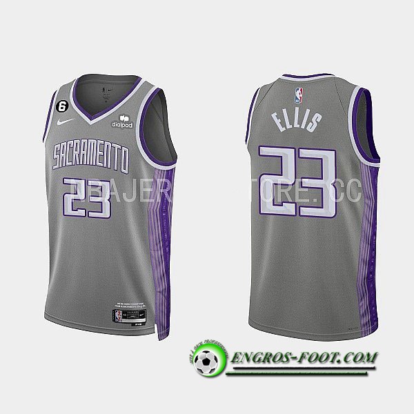 Maillot Sacramento Kings (ELLIS #23) 2022/23 Gris