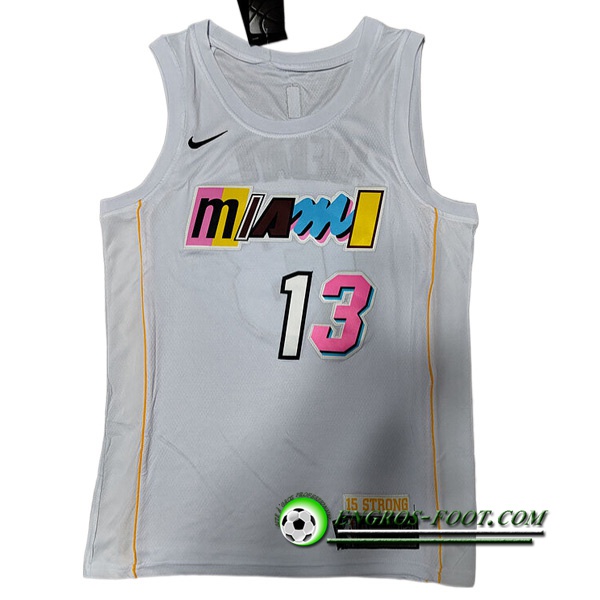 Maillot Miami Heat (ADEBAYO #13) 2022/23 Blanc