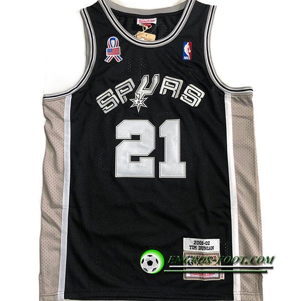 Maillot San Antonio Spurs (BRISSETT #12) 2022/23 Noir