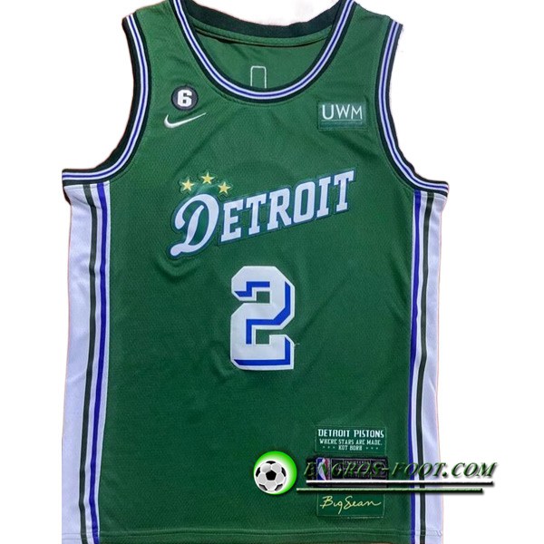 Maillot Detroit Pistons (BRISSETT #12) 2022/23 Vert