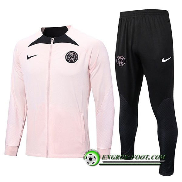 Ensemble Survetement de Foot - Veste FC Barcelone Rose 2022/2023