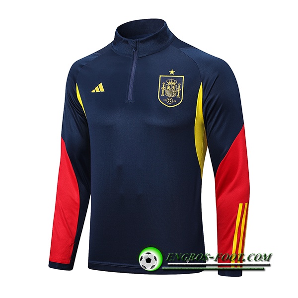 Sweatshirt Training Espagne Bleu Marine 2022/2023