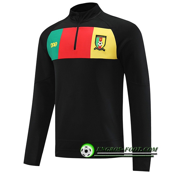 Sweatshirt Training Cameroun Noir 2022/2023