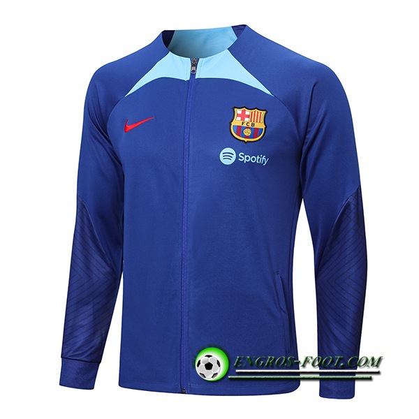 Veste Foot FC Barcelone Bleu Marine 2022/2023