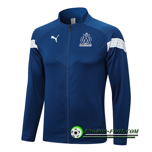 Veste Foot Marseille Bleu 2022/2023