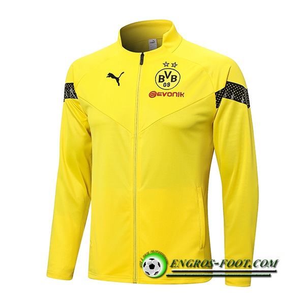 Veste Foot Dortmund Jaune 2022/2023