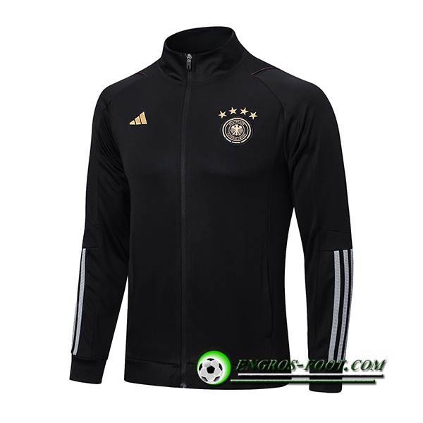 Veste Foot Allemagne Noir 2022/2023