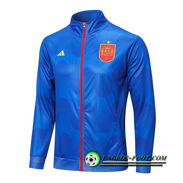 Veste Foot Espagne Bleu 2022/2023