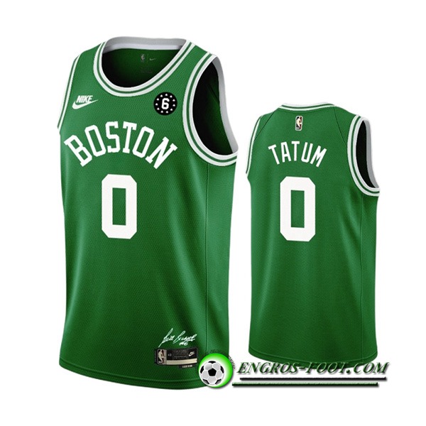 Maillot Boston Celtics (TATUM #0) 2022/23 Vert