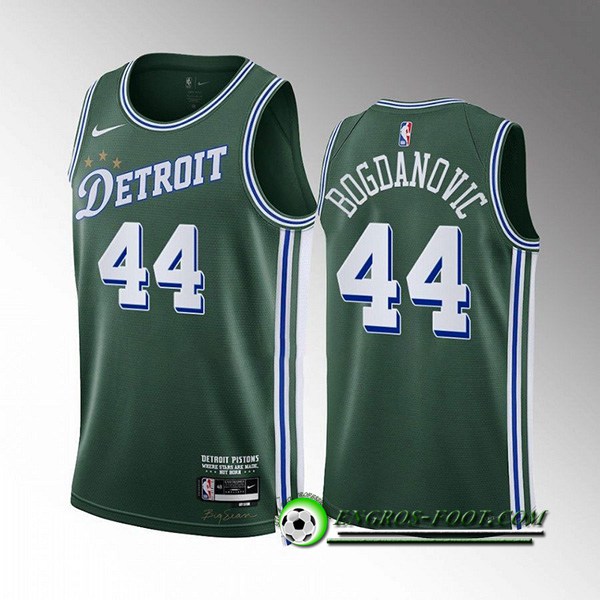 Maillot Detroit Pistons (BOGDANOVIC #44) 2022/23 Vert