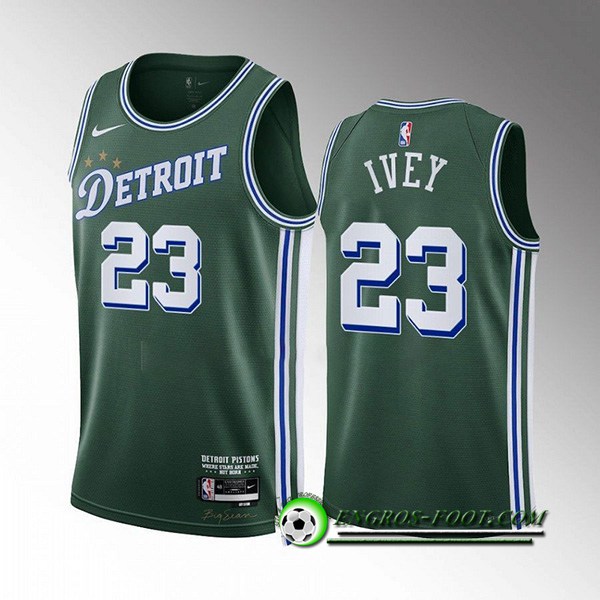 Maillot Detroit Pistons (IVEY #23) 2022/23 Vert