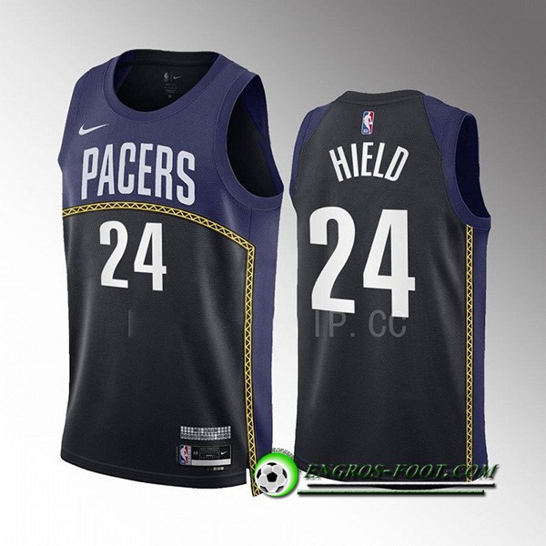 Maillot Indiana Pacers (HIELD #24) 2022/23 Noir/Bleu