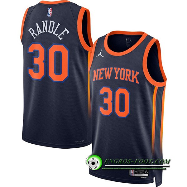 Maillot New York Knicks (RANDLE #30) 2022/23 Noir