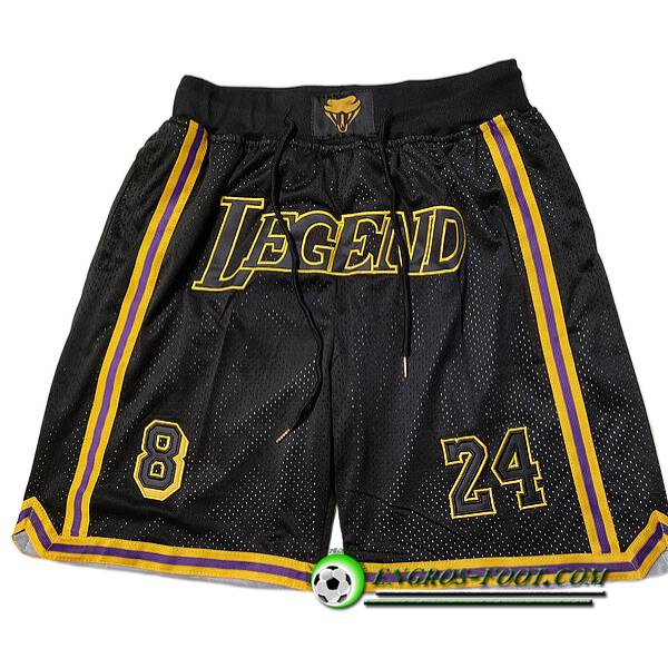 Shorts NBA Los Angeles Lakers Noir