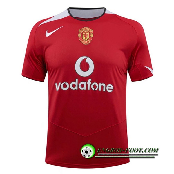 Maillot de Foot Manchester United Domicile 2004/2006