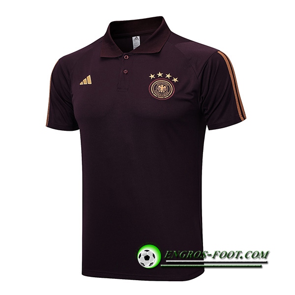 Polo Foot Allemagne Brune 2022/2023