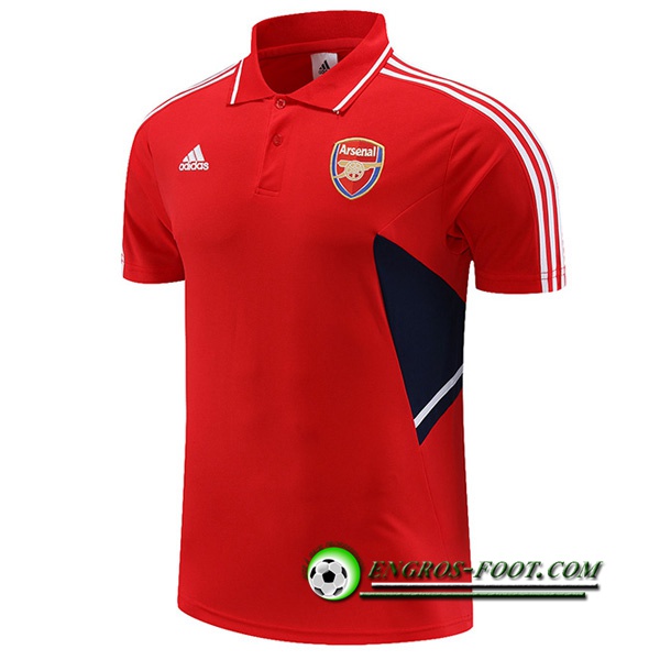 Polo Foot Arsenal Rouge 2022/2023