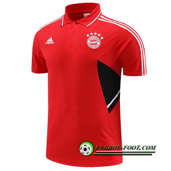 Polo Foot Bayern Munich Rouge 2022/2023