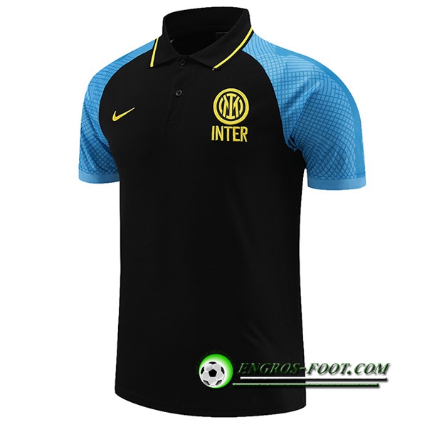 Polo Foot Inter Milan Noir 2022/2023