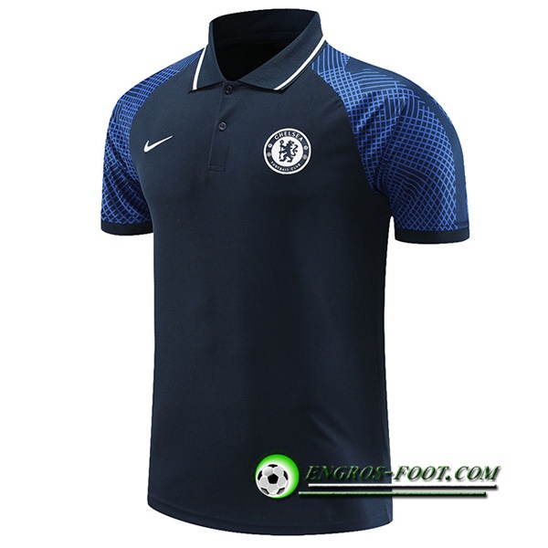 Polo Foot FC Chelsea Bleu Marine 2022/2023