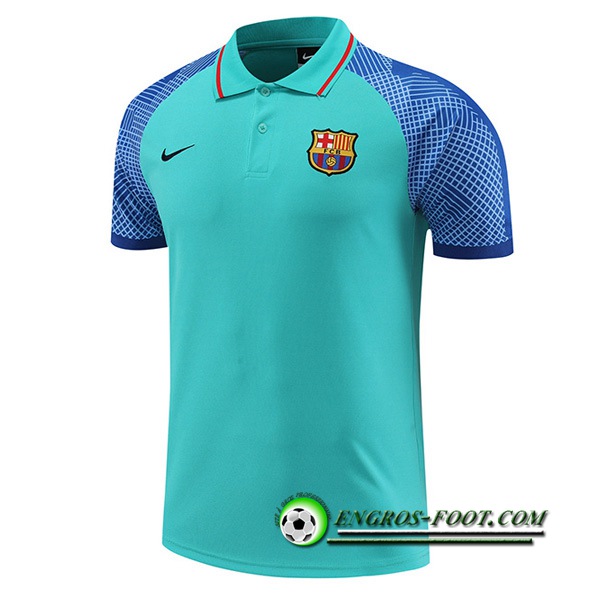 Polo Foot FC Barcelone Vert 2022/2023