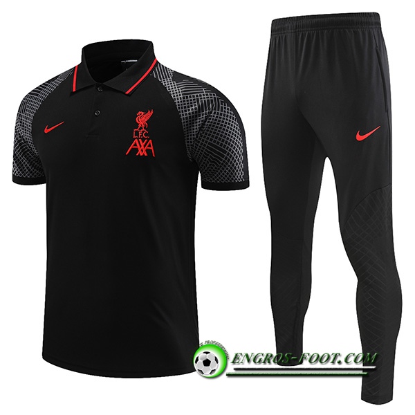 Ensemble Polo FC Liverpool Noir 2022/2023