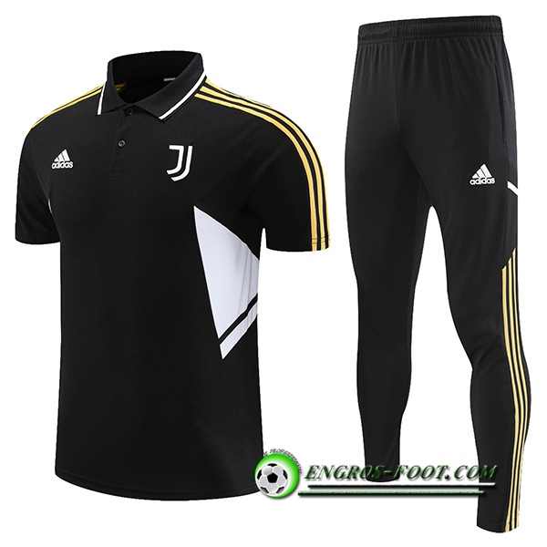 Ensemble Polo Juventus Noir 2022/2023