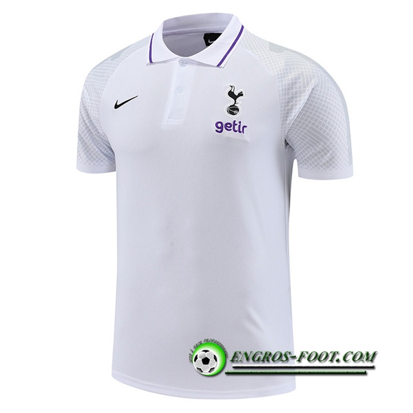 Polo Foot Tottenham Hotspur Blanc 2022/2023
