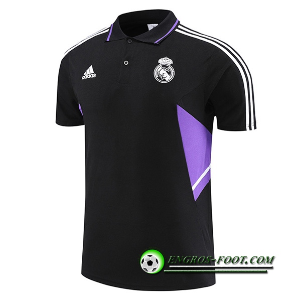 Polo Foot Real Madrid Noir 2022/2023