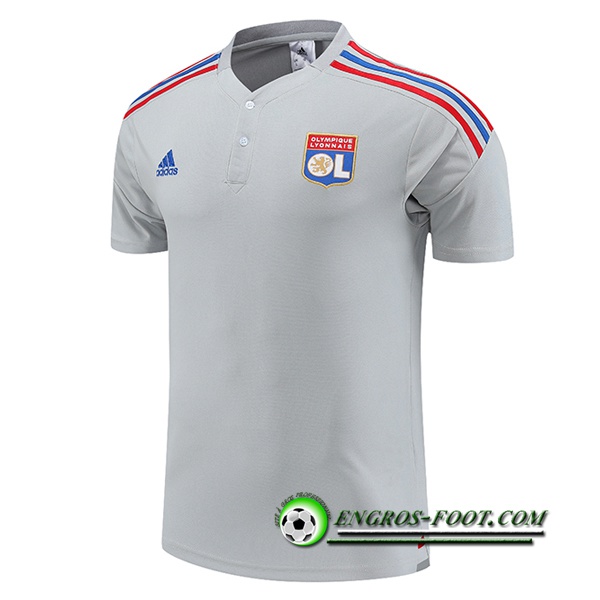 Polo Foot Lyon Gris 2022/2023